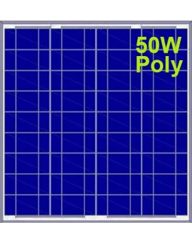 Φωτοβολταϊκό πάνελ INVICTUS SRM-50P Polly 50W-12V