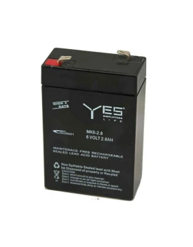 Μπαταρία YES MK6-2.8 6V 2.8Ah VRLA-AGM