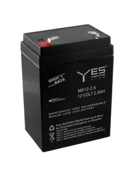 Μπαταρία YES MK12-2.6 12V 2.6Ah VRLA-AGM