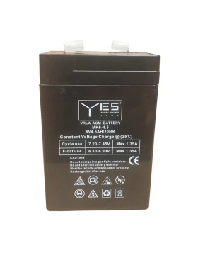 Μπαταρία YES MK6-4.5 6V 4.5Ah VRLA-AGM