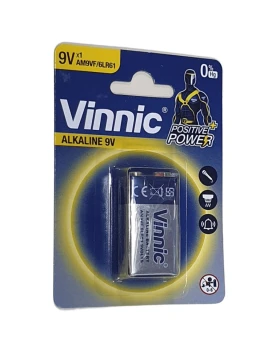 Αλκαλική μπαταρία VINNIC AM9VF/6LR61 9V