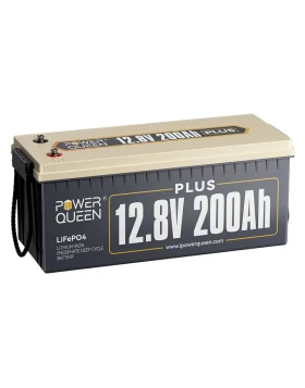Μπαταρία λιθίου Power Queen LifePo4 12.8V 200Ah Plus