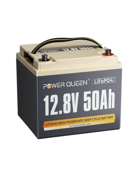 Μπαταρία λιθίου Power Queen LifePo4 12.8V 50Ah