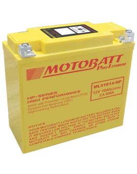 Μπαταρία MOTOBATT ML51814-HP 12V 10Ah (20HR) 500A (CCA)