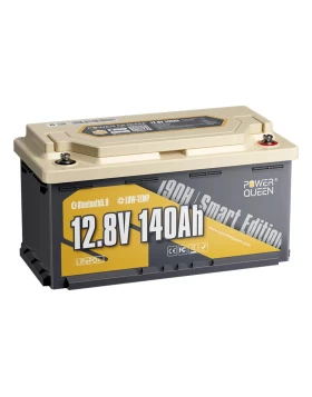 Μπαταρία λιθίου Power Queen LifePo4 12.8V 140Ah 190H Smart BT