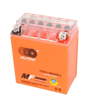 Μπαταρία OUTDO YTX7L-BS iGEL12V 7Ah 135CCA (EN)