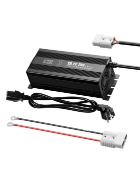 Φορτιστής μπαταρίας λιθίου POWER QUEEN 29.2V 20A LiFePO4 - Heavy Duty