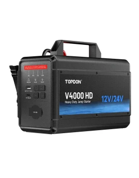Επαγγελματικός Εκκινητής - Booster μπαταρίας TOPDON V4000 HD 4000A