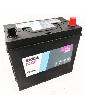 Μπαταρία EXIDE AGM Start & Stop EK454 12V 45Ah 380CCA A(EN)