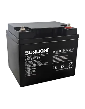 Μπαταρία SUNLIGHT SPG S 12-55 12V 55Ah VRLA - GEL