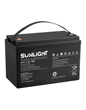 Μπαταρία SUNLIGHT SPG S 12-125 12V 125Ah VRLA - GEL