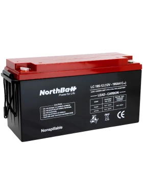 NORTHBATT battery LC 195-12 12V 195Ah VRLA - AGM Lead Carbon