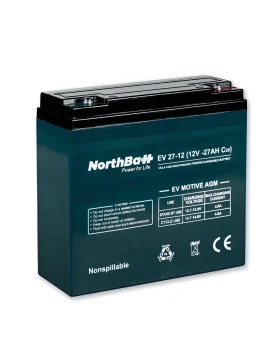 NORTHBATT battery 27-12 EV 12V 27Ah VRLA - AGM EV Motive