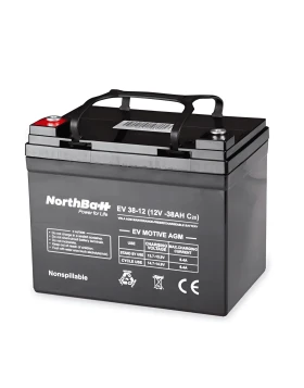 NORTHBATT battery 38-12 EV 12V 38Ah VRLA - AGM EV Motive