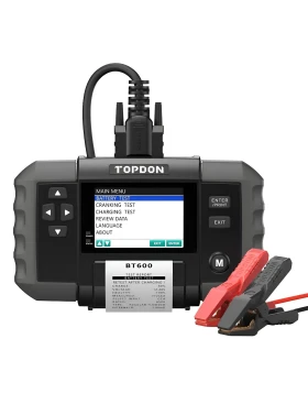 TOPDON BT600 12V/24V Battery Tester with Built-in Printer