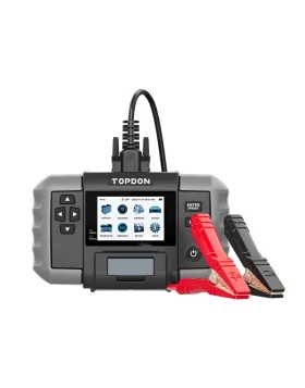 TOPDON BT600 Plus 6V/12V/24V Battery & Resistance Analyzer with Built-in Printer