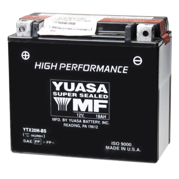 YUASA Battery YTX20H-BS 12V 18Ah 310CCA (EN)