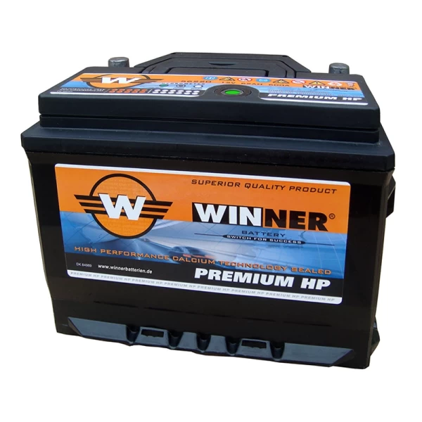 Μπαταρία WINNER Premium HP 562501060 (56220) 12V 62Ah 600CCA (EN)