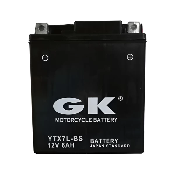 Μπαταρία GK YTX7L-BS 12V 6Ah (10HR) 100CCA (EN)
