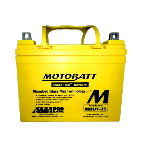 Μπαταρία μοτοσυκλετών MOTOBATT MBU1-35 - 12V 35 (10HR)Ah - 410CCA εκκίνησης