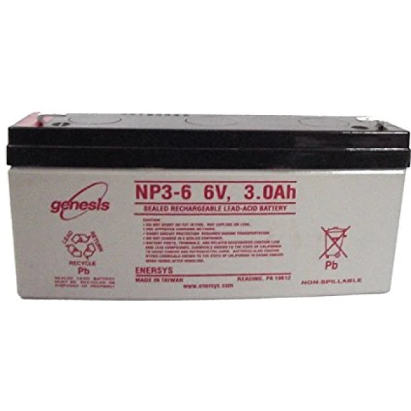 Μπαταρία ENERSYS Genesis NP3-6 6V 3Ah (20HR)