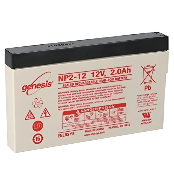 ENERSYS Genesis Battery NP2-12 12V 2Ah (20HR)