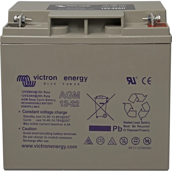Μπαταρία VICTRON 12-22 12V 22Ah (C20) VRLA - AGM