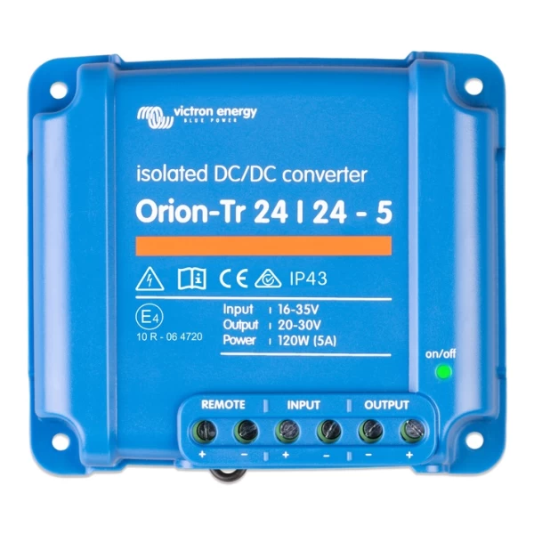Μετασχηματιστής DC - DC VICTRON Orion TR 24/24-5A 120W (isolated)