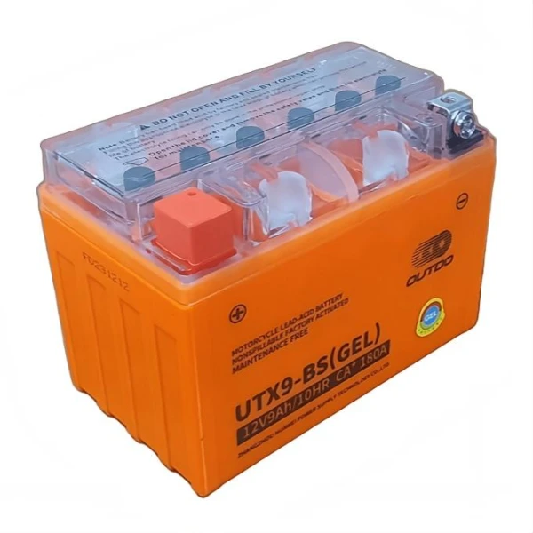 Μπαταρία OUTDO UTX9-BS GEL 12V 9Ah 180CCA (EN)