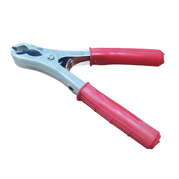 Τσιμπίδα - Δαγκάνα 130 Αμπέρ Κόκκινη (+) με μπλεντάζ