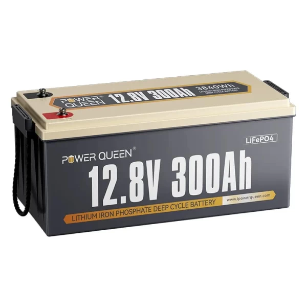 Μπαταρία λιθίου Power Queen LifePo4 12.8V 300Ah