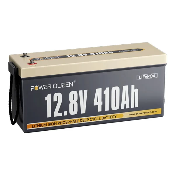 Power Queen LifePo4 12.8V 410Ah Plus Lithium Battery