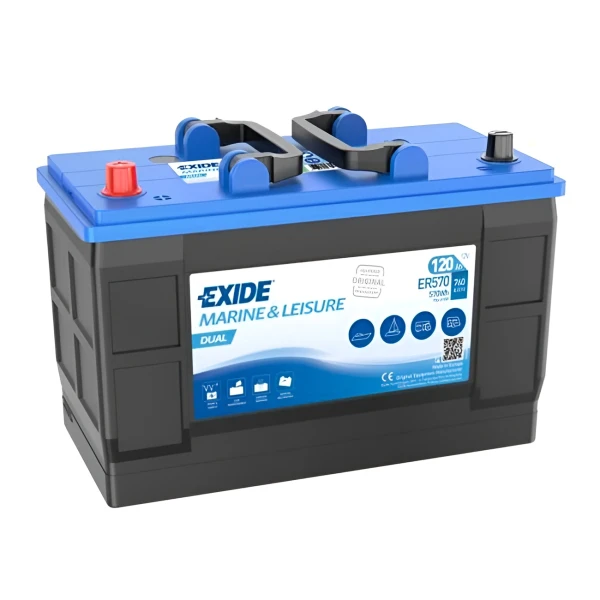Μπαταρία EXIDE Dual ER570 12V 120Ah 760 A(CCA)