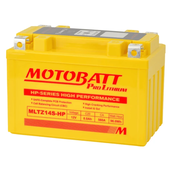 Μπαταρία MOTOBATT MLTZ14S-HP 12V 8Ah (20HR) 560A (CCA)
