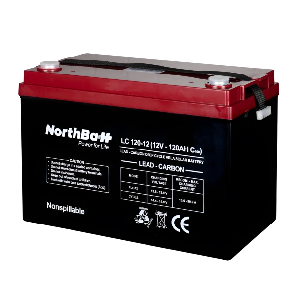 Μπαταρία NORTHBATT LC 120-12 12V 120Ah VRLA - AGM Lead Carbon