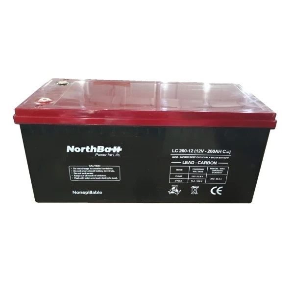 NORTHBATT battery LC 260-12 12V 260Ah VRLA - AGM Lead Carbon