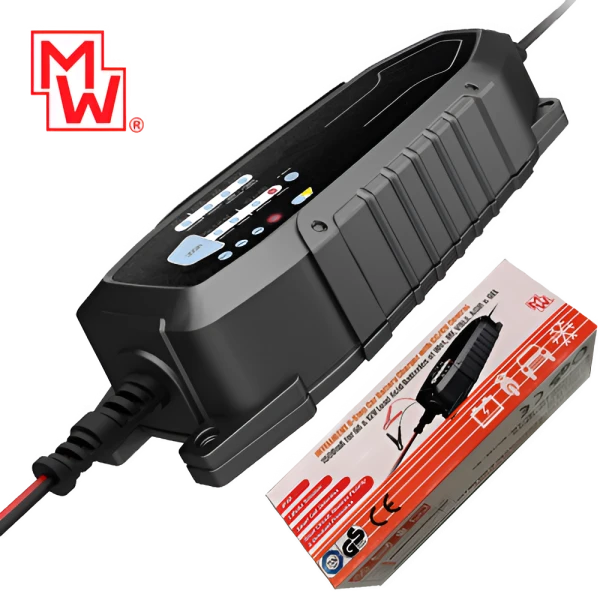 Smart Battery Charger-Maintainer MINWA MWLF-CC015A 6V/12V