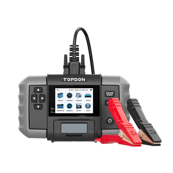 Διαγνωστικό Μπαταριών & Αντίστασης TOPDON BT600 Plus 6V/12V/24V με Εκτυπωτή
