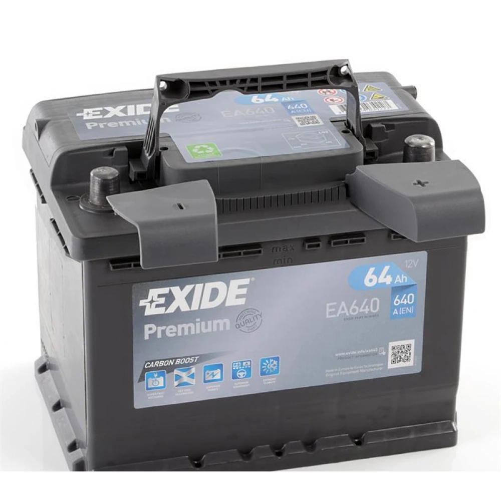 Μπαταρία EXIDE Premium EA640 12V 64Ah 640CCA A(EN)