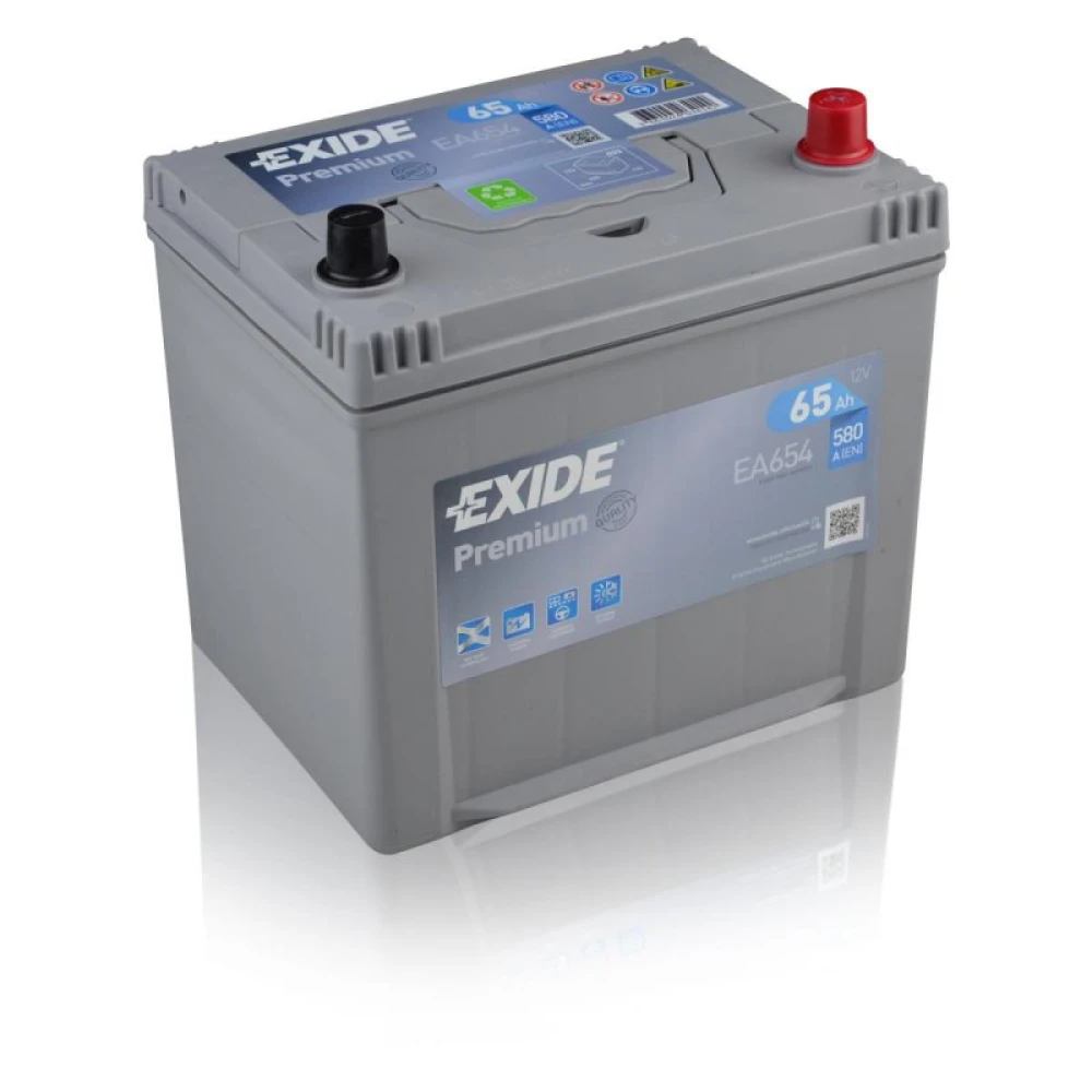 Μπαταρία EXIDE Premium EA654 12V 65Ah 580CCA A(EN)