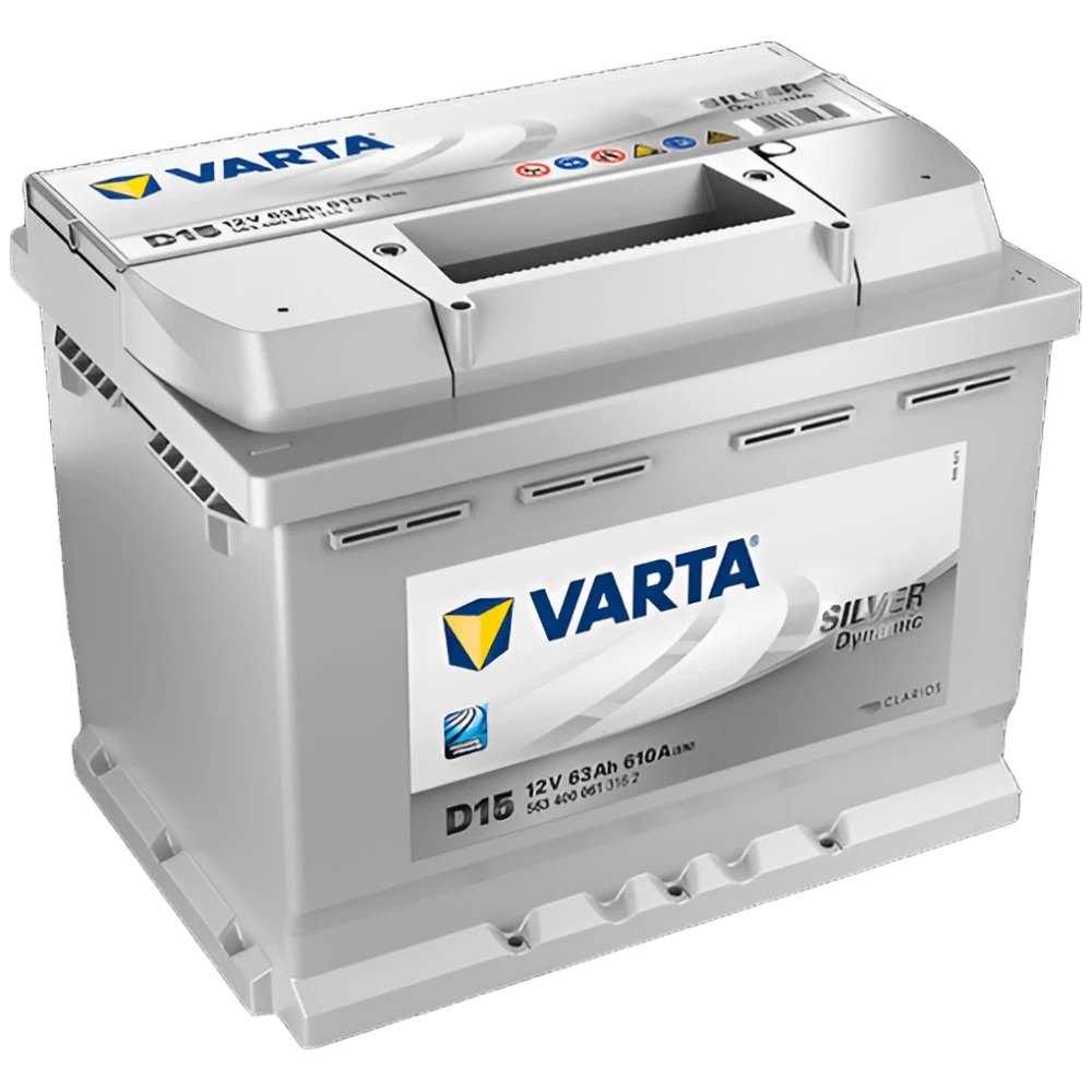 VARTA Battery Silver D15 12V 63Ah 610CCA A(EN)
