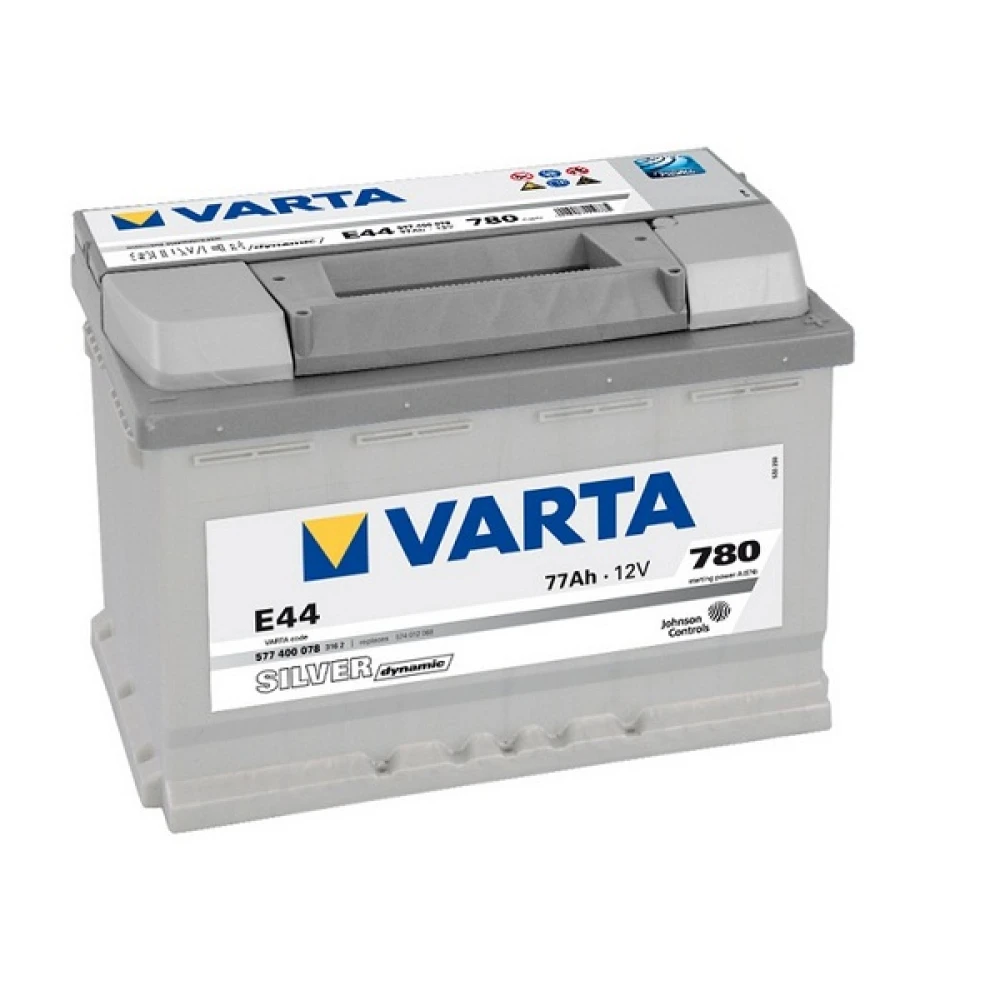 VARTA Battery Silver E44 12V 77Ah 780CCA A(EN)
