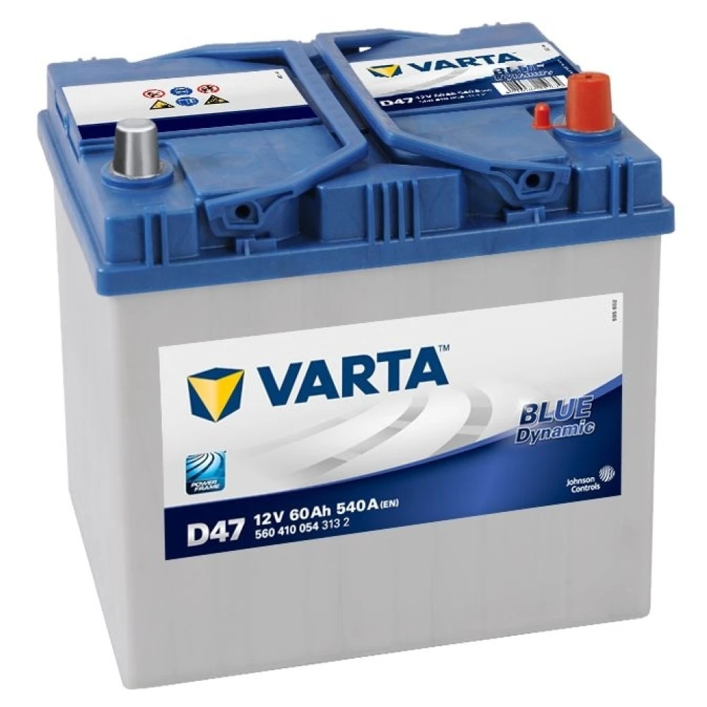 Μπαταρία VARTA Blue D47 12V 60Ah 540CCA A(EN)
