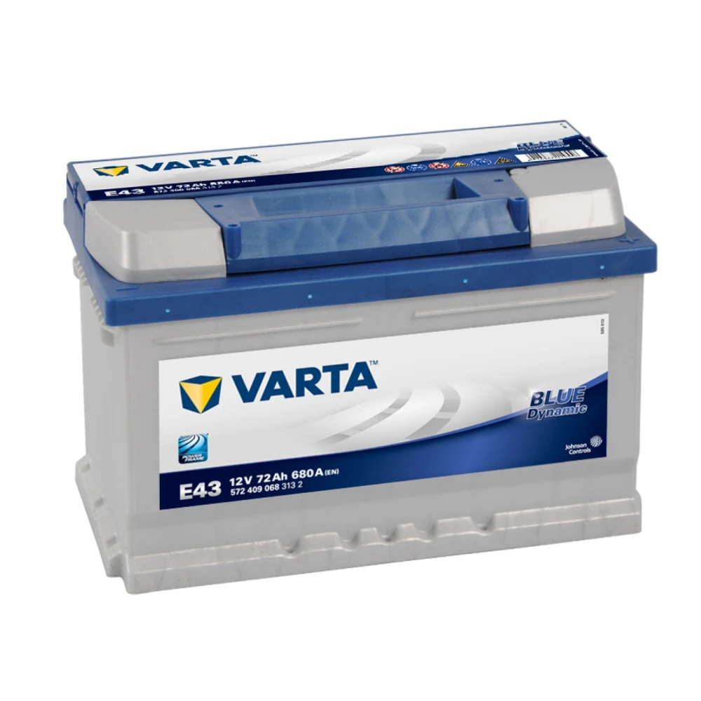 Μπαταρία VARTA Blue E43 12V 72Ah 680CCA A(EN)