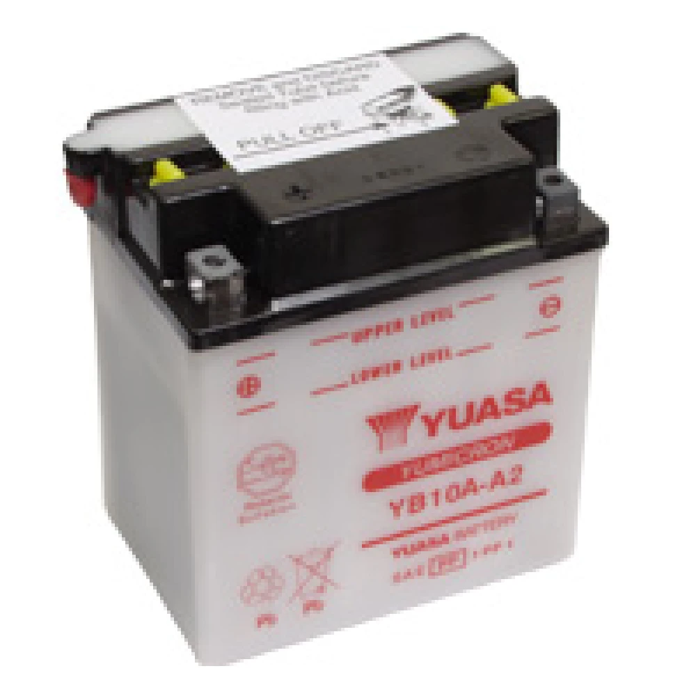 YUASA Battery Yumicron YB10A-A2 12V 11Ah 120CCA (EN)