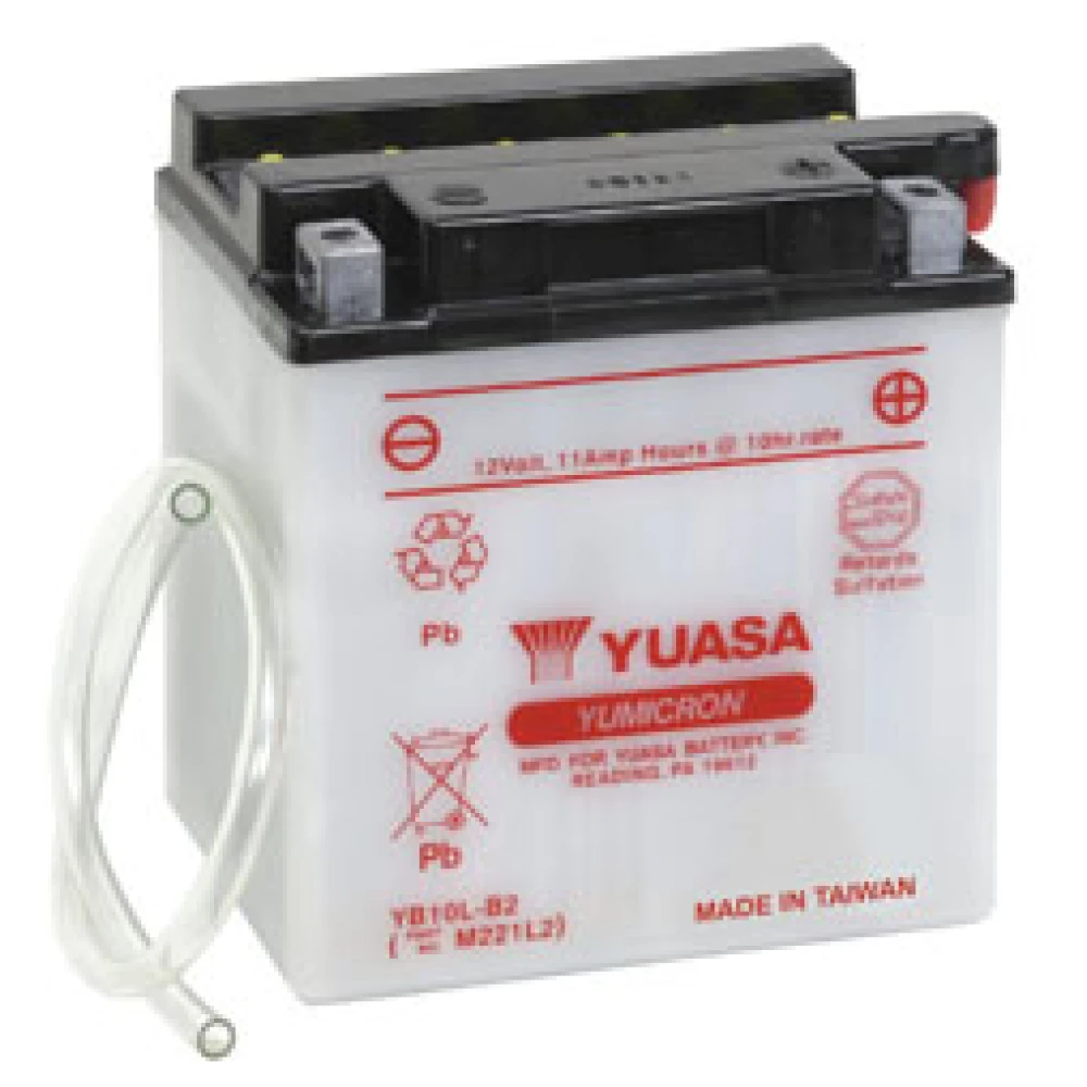 YUASA Battery Yumicron YB10L-B2 12V 11Ah 120CCA (EN)