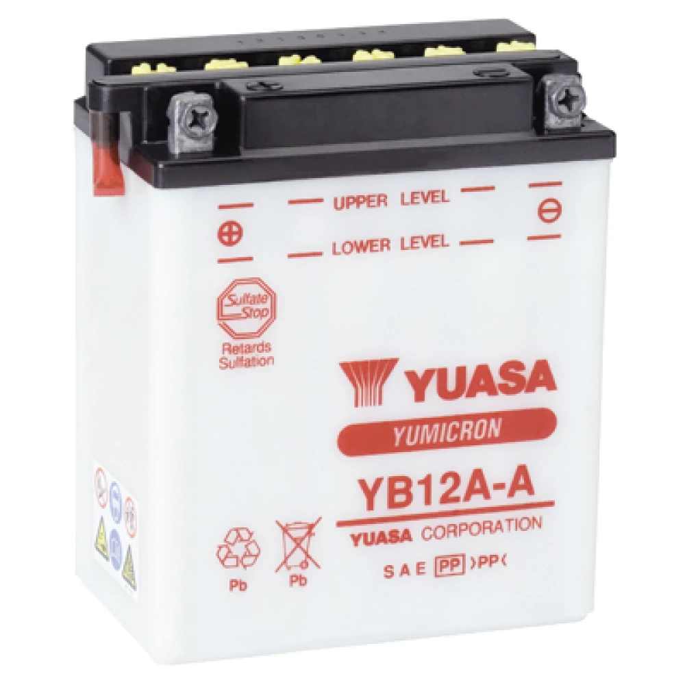Μπαταρία YUASA Yumicron YB12A-A 12V 12Ah 150CCA (EN)
