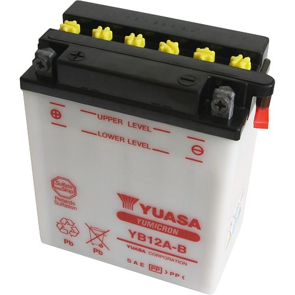 Μπαταρία YUASA Yumicron YB12A-B 12V 12Ah (10HR) 150CCA (EN)
