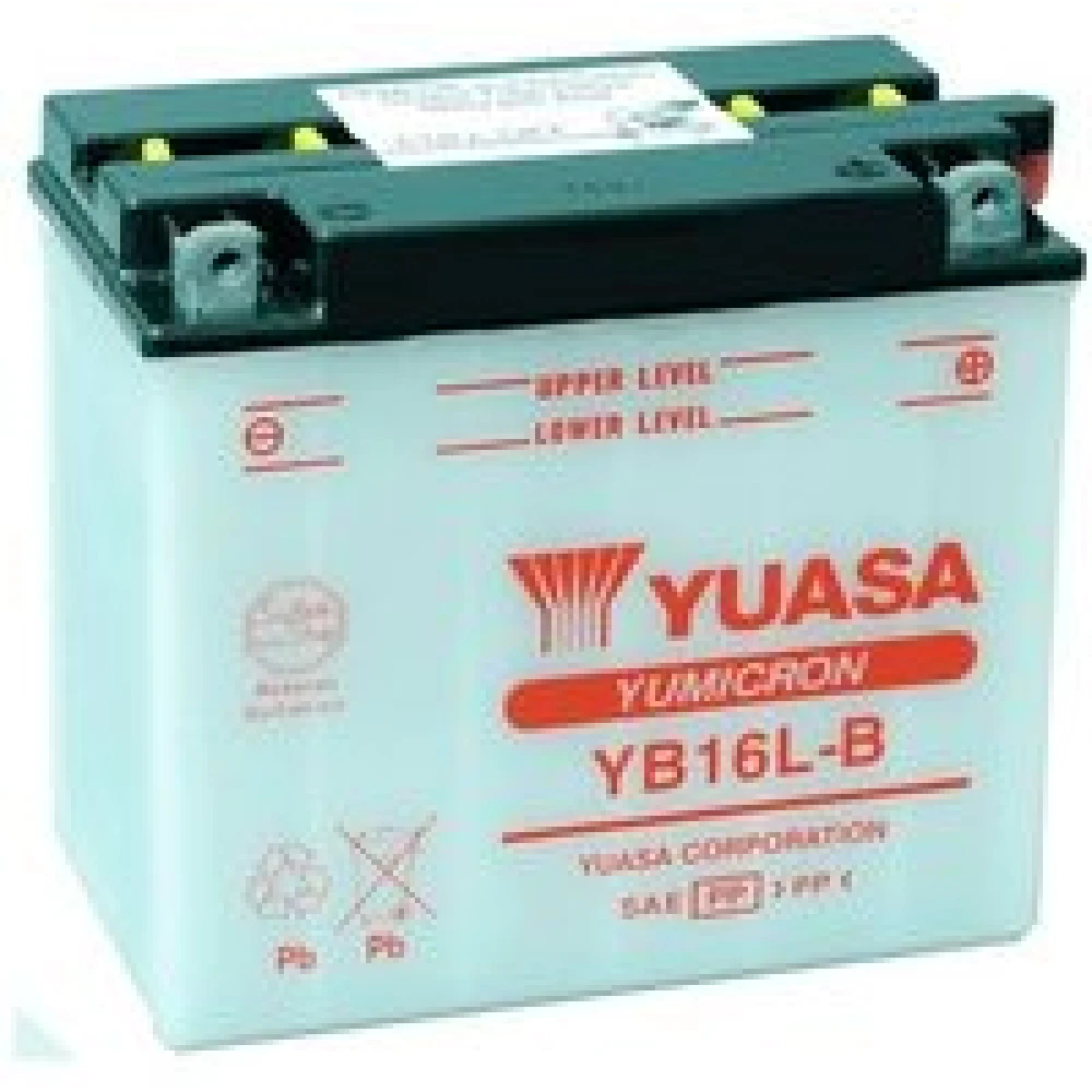 Μπαταρία YUASA Yumicron YB16L-B 12V 19Ah 240CCA (EN)