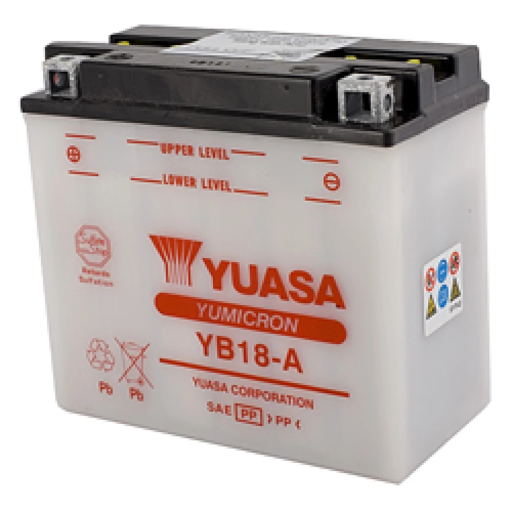 YUASA Battery Yumicron YB18-A 12V 18Ah 235CCA (EN)